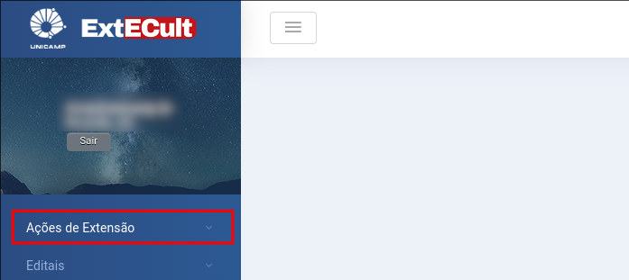 Ações de Extensão