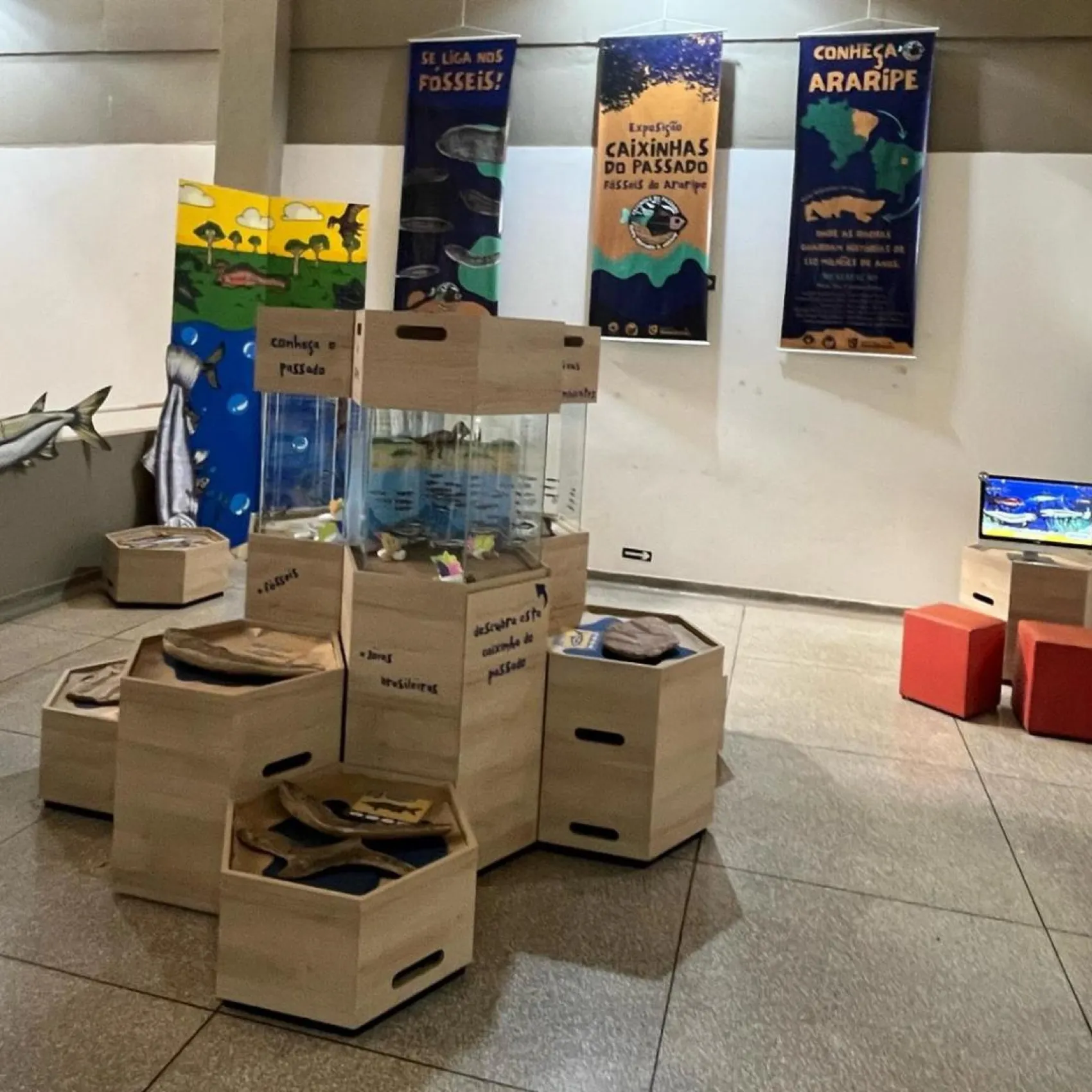 Exposição Caixinhas do Passado